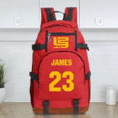 Баскетбольный рюкзак JAMES #23 красный